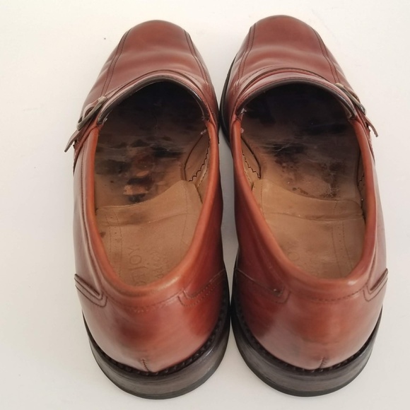 Vintage FOOTJOY Classics USA Mens Dress Shoes Brown Leather Bicycle Toe Size 9.5 main image 12